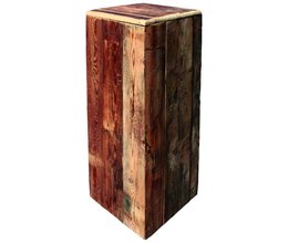 Stehtisch/Podest Altholz, L:45 x B:45 x H:110 cm