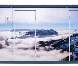 WC-Container Exklusivausführung, Winter