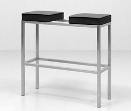 Doppelbarhocker schwarz