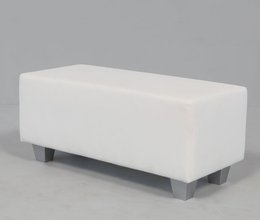 Hocker Medio White 100x40