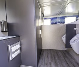 WC-Container Exklusivausführung, (Herren innen)
