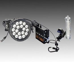 LED-Scheinwerfer, 138 Watt, mit Farbwechsel