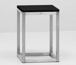 Hocker Labyrinth schwarz, Endteil niedrig