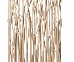 Paravent-Astzweige, L:100 x B:20 x H:200 cm