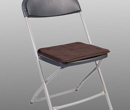 Sitzauflage braun/schwarz