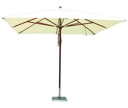 Sonnenschirm creme, L:300 x B:300 x H:284 cm