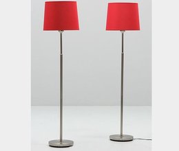 Stehlampe rot