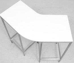 Stehtisch Fluctus 45 weiß