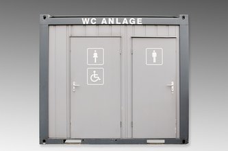 WC-Container rollstuhlgerecht
