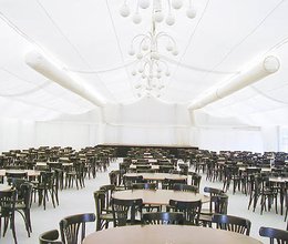 PVC-Schlauch für Heizlufteinblasung, weiß