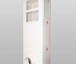 Turm für Heizlufteinblasung