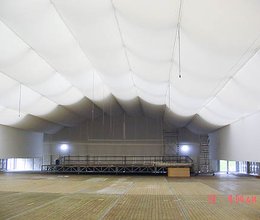 Verdunkelung für Tageslichtveranstaltung, LU Planen