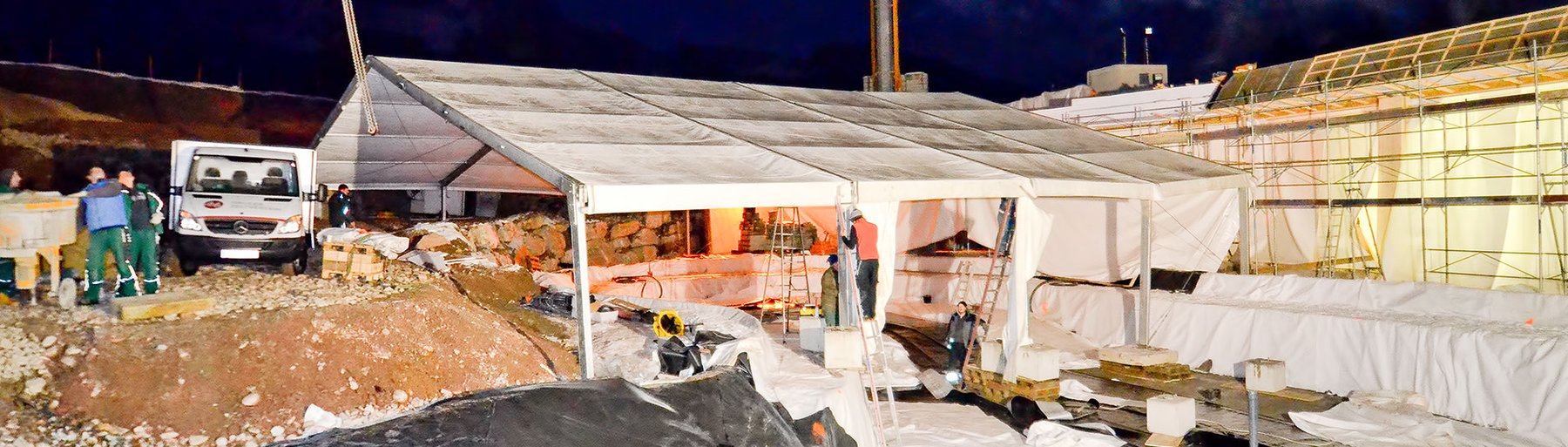 VerleihWir überdachen Veranstaltungen jeder Art.Außerdem kümmern wir uns um die Planung, den Aufbau und die Ausstattung der Zelte.